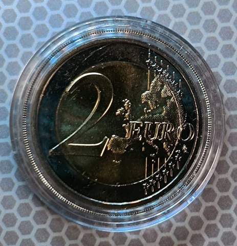 2 EURO 2025 LITUANIA ( PENTRU APARARE ) IN CAPSULA [1]