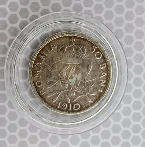 Acesorii pentru monede - 50 BANI 1910 CAROL I