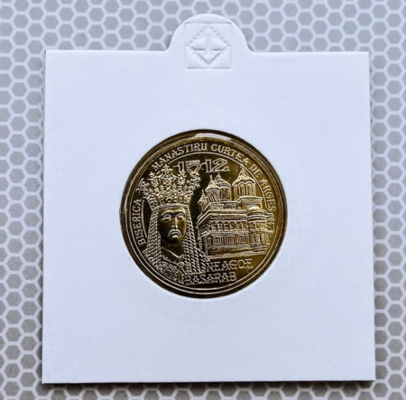 NUMISMATICA - 50 BANI 2012 COMEMORATIVA IN CARTONAS