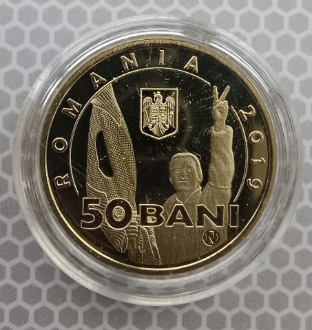Acesorii pentru monede - 50 BANI 2019 REVOLUTIA ROMANA PROOF