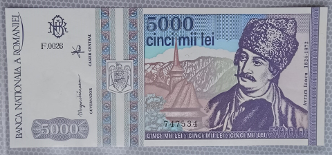 NUMISMATICA - 5000 LEI 1993 UNC