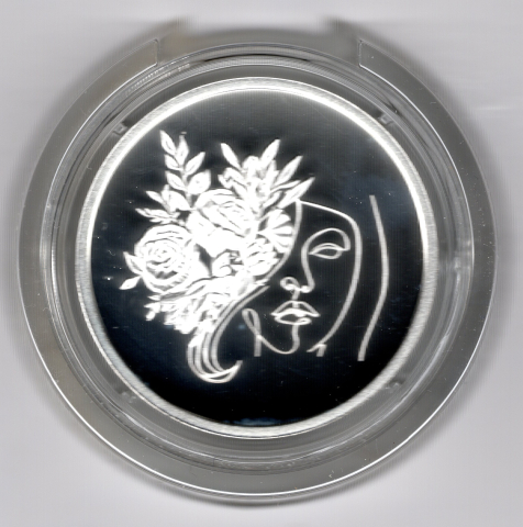 MEDALISTICA - MEDALIA ARGINT ZIUA FEMEII 2021