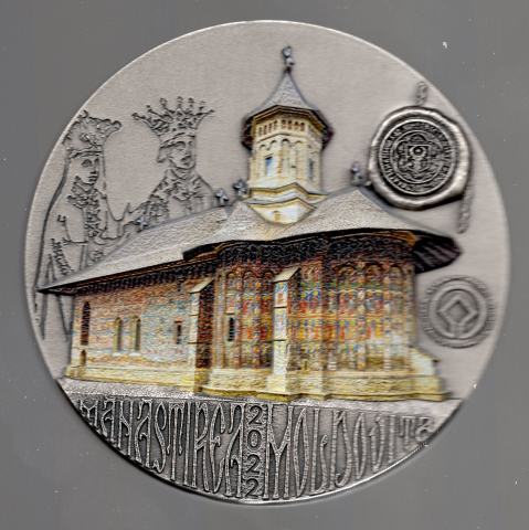 MEDALISTICA - MEDALIA MOLDOVITA - BIJUTERIE A ARHITECTURII ROMANESTI