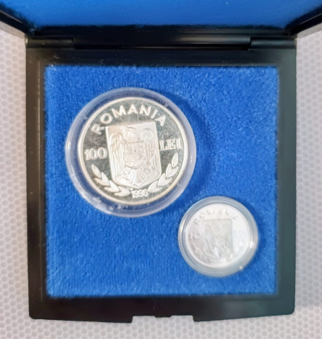Acesorii pentru monede - SET 100 LEI EURO 1996