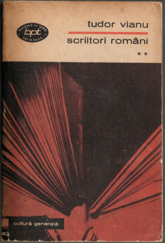 VOLUMELE 1-3 TUDOR VIANU, SCRIITORI ROMANI [1]