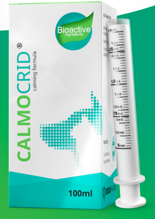 Supliment veterinar pentru caini si pisici cu rol in gestionarea stresului in cazul vizitelor la veterinar , calatoriilor , zgomotelor puternice , perioade de singuratate . Calmocrid 100 ml [2]