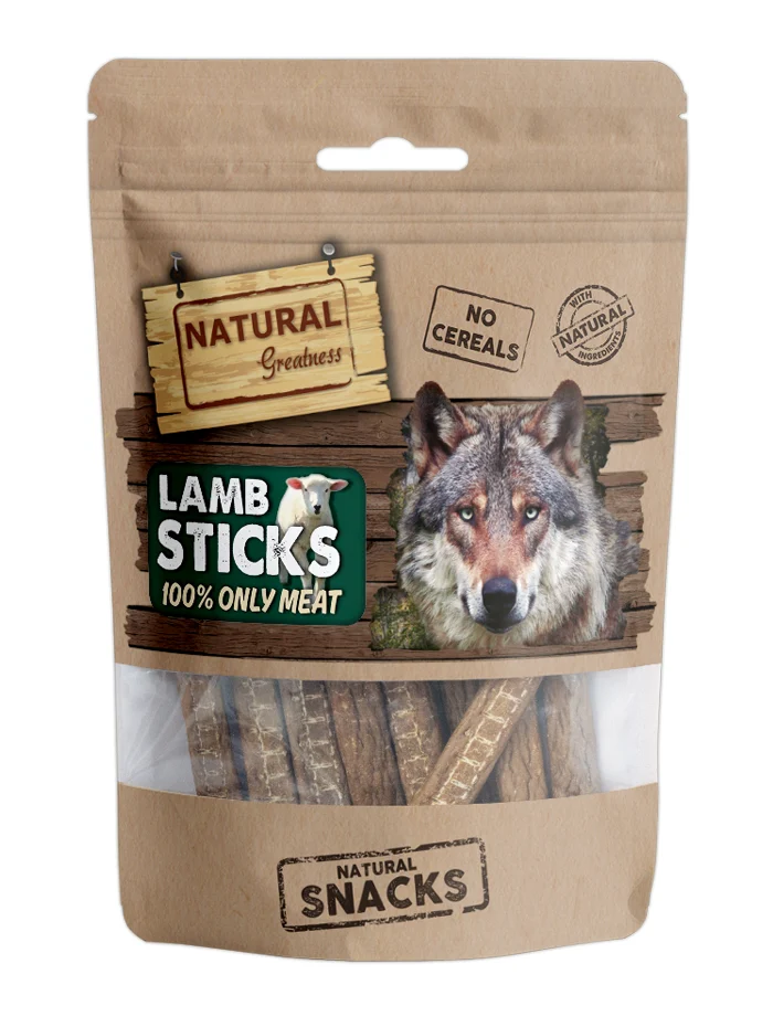 Recompense Ultrapremium , Hipoalergenice , Monoproteice , cu carne de miel , format de sticks. OM Sticks Lamb 70g [2]