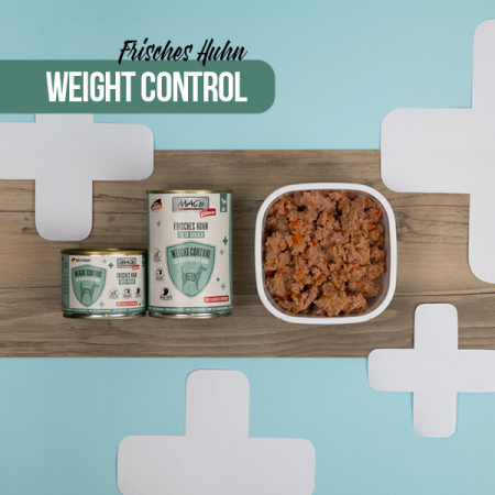 Dieta veterinara recomandata cainilor de toate taliile , care sprijina pierderea în greutate a câinilor MACs Dog Vetcare Weight Control Pui 200g [1]