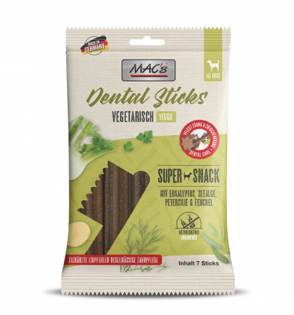 MAC's Stick vegetarian pentru ingrijire stomatologica la câini 180g [1]
