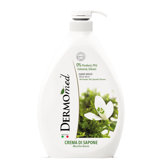 Sapun lichid crema Dermomed cu mosc alb, 1000 ml [1]