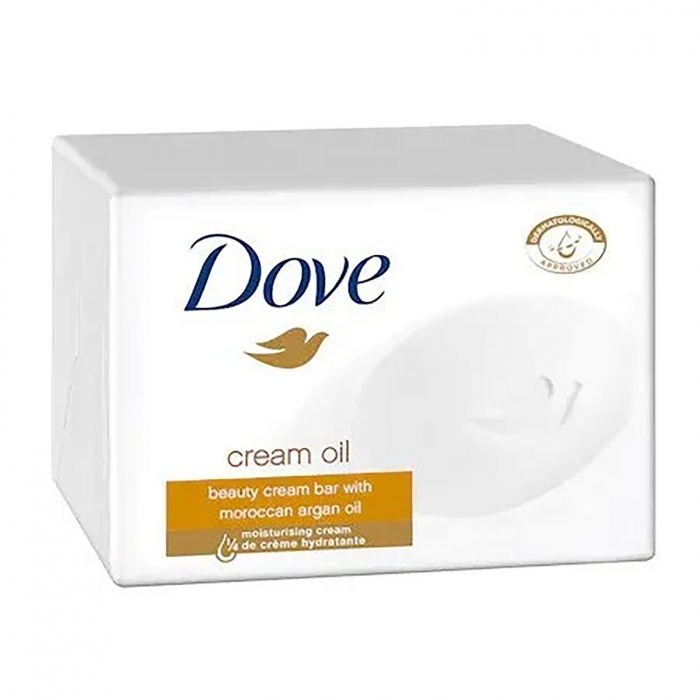 Sapun solid nutritiv, Dove, 3in1, Ulei de argan marocan, 90g [1]