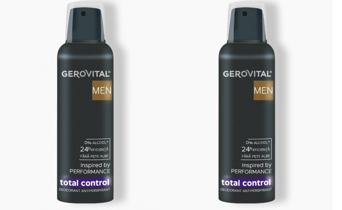 Set 2x Deodorant Antiperspirant Gerovital Men Total Control, 150 ml [1]