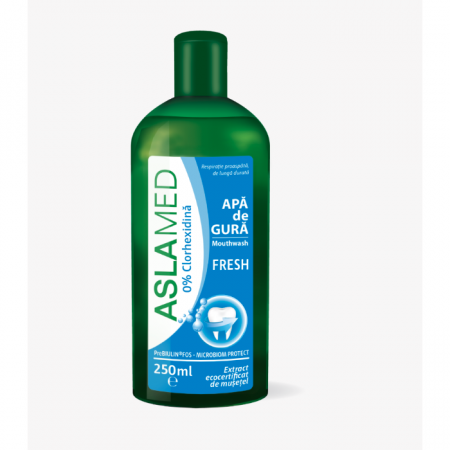 Apa de gura - Apa de gura Aslamed fresh, 250 ml