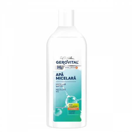 Hygiene - Apa micelara Gerovital H3 Hyaluron C, 400 ml