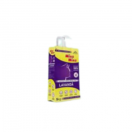 Asternut igienic miau miau lavanda 5 kg