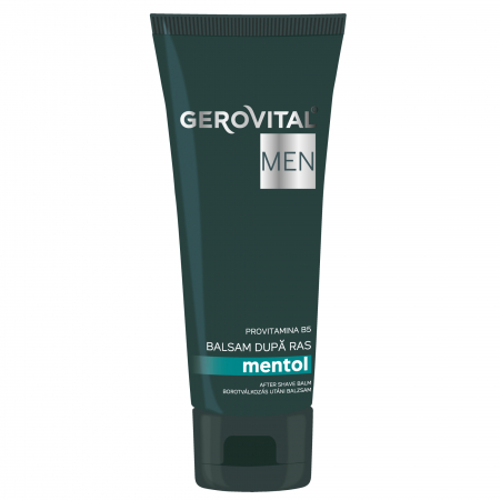 Hygiene - Balsam dupa ras Gerovital Men cu mentol, 100 ml
