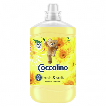 Spalare si intretinere rufe - Balsam rufe, Coccolino Happy Yellow, 1700 ml