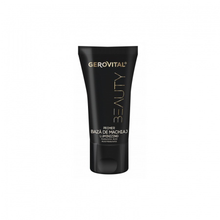 Fond de ten si baza de machiaj - Baza de machiaj pentru ten normal, Gerovital, Luminizing, 30 ml
