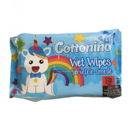 SHOP - Cottonino servetele umede pt copii 72 buc