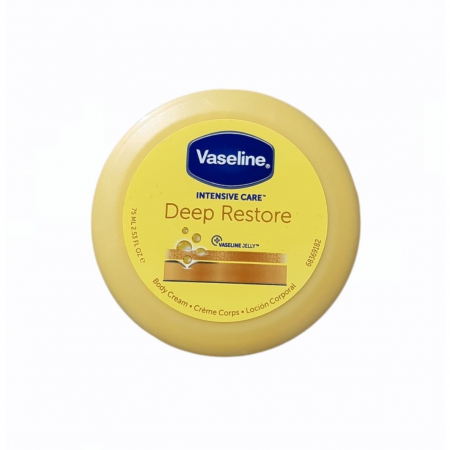 Lotiuni si creme de corp - Crema de corp, Vaseline Deep Restore, 75ml