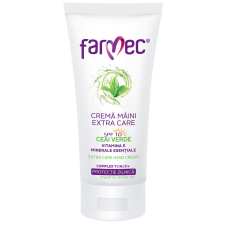Lotiuni si creme de corp - Crema de maini Farmec Extra Care, 100 ml