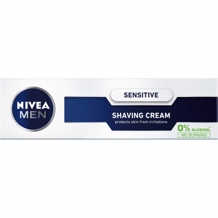 Hygiene - Crema de ras Nivea Men pentru ten sensibil, 100 ml