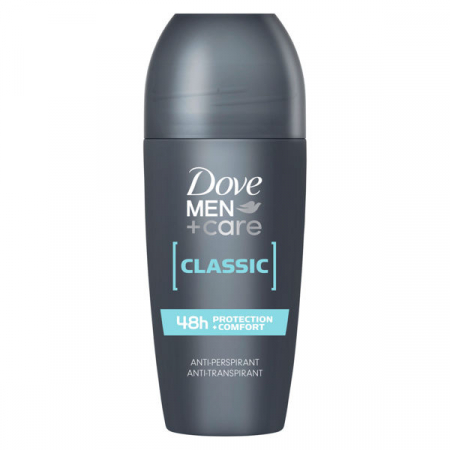 Deodorante si antiperspirante - Deodorant antiperspirant Dove Deo Roll On Men Classic, 50ML