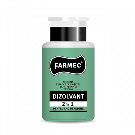 Dizolvante si tratamente pentru unghii - Dizolvant 2 in 1, 150 ml Farmec