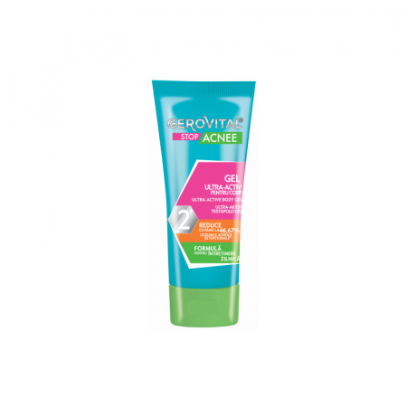 Geluri de dus - Gel de corp, Gerovital, Antimicrobian, Testat dermatologic, Niacinamide, 50 ml