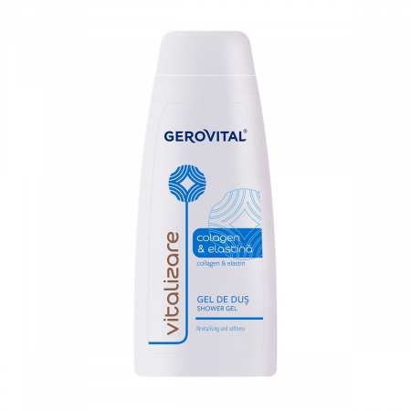Igiena corpului - Gel de dus Gerovital Colagen & Elastina, 400 ml