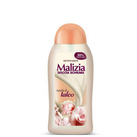 Igiena corpului - Gel de dus Malizia Doccia Schiuma Setificante nuvola di talco 300ml