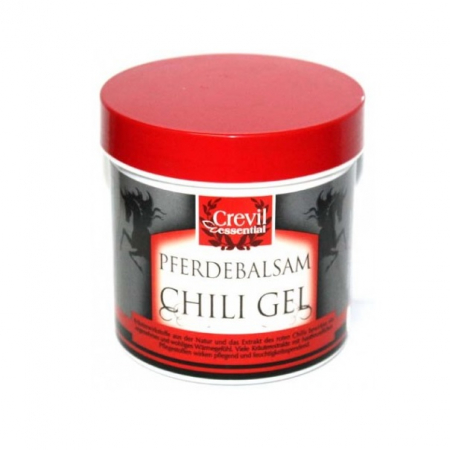 Lotiuni si creme de corp - Gel Puterea Calului si Chili 250ml Crevil