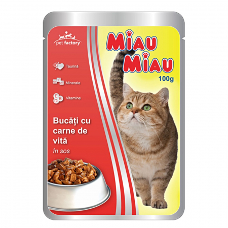 Pisici - miaumiau vita in sos