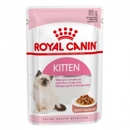 Hrana umeda pisici - Hrana umeda pentru pisici, ROYAL CANIN, Kitten, 85 gr