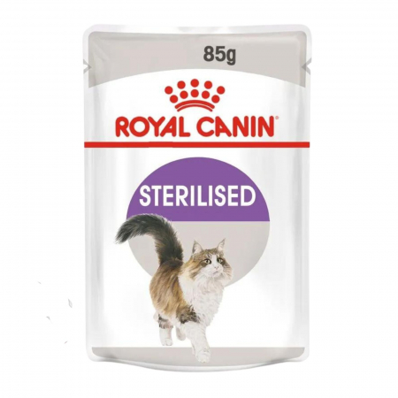 Hrana umeda pisici - Hrana umeda pentru pisici sterilizate,  85 gr