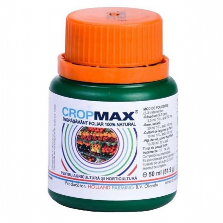 Pamant flori, ingrasaminte si pesticide - Ingrasamant, Holland Farming, Cropmax, 50ml