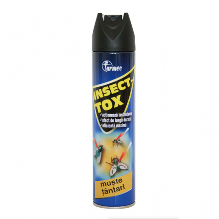 Ferma si gradina - Insecticid muste si tantari Insect-Tox 300ml