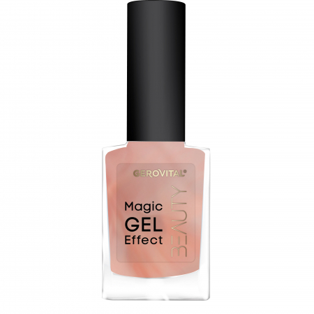 Accesorii manichiura-pedichiura - Lac de unghii Gerovital Beauty Magic Gel Effect, 07, 11 ml