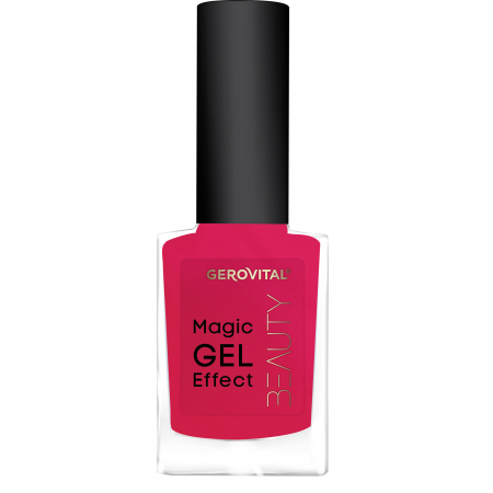 Accesorii manichiura-pedichiura - Lac de unghii Gerovital Beauty Magic Gel Effect, 11, 11 ml