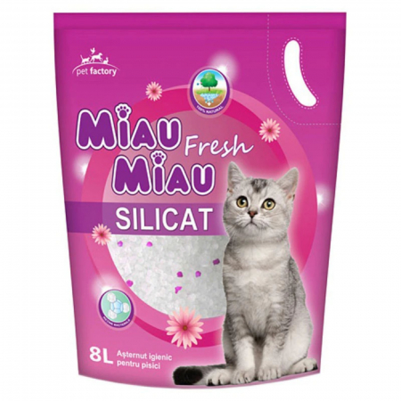 Igiena si ingrijire pisici - Miau Miau,Asternut igienic pisici,8L