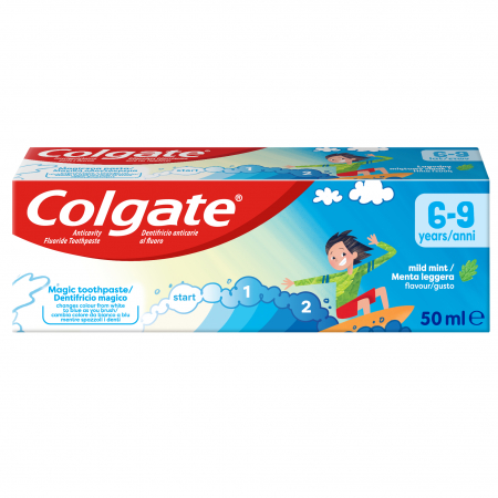 Beauty - Pasta de dinti Colgate pentru copii, varsta 6-9 ani, 50 ml