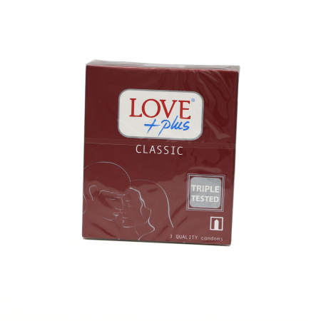 Beauty - Prezervative Love plus classic, 3 buc