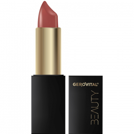 Ruj Cremos Gerovital Beauty cu Acid Hialuronic, 10 rosu caramiziu, 4 ml