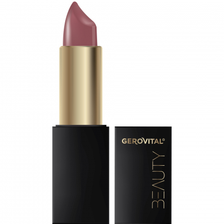 Ruj Cremos Gerovital Beauty cu Acid Hialuronic, 11 roz prafuit, 4 ml