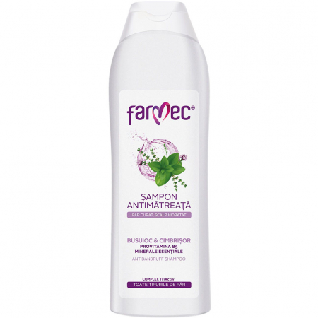 Ingrijirea parului & Hair styling - Sampon antimatreata Farmec pentru toate tipurile de par, 400ml