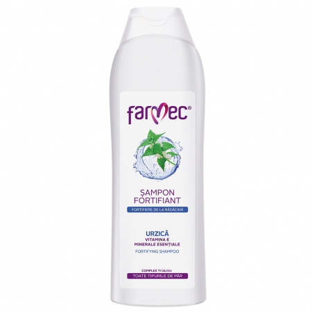 Ingrijirea parului & Hair styling - Sampon fortifiant Farmec, 400 ml