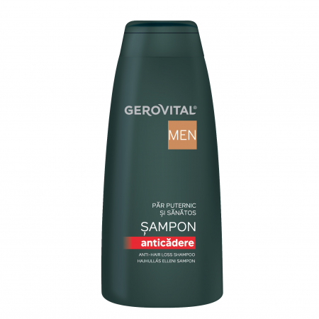 Ingrijirea parului & Hair styling - Sampon Gerovital Men anticadere, 400 ml