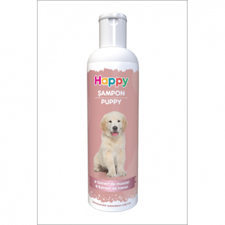 Igiena si ingrijire pisici - Sampon Happy Puppy, 200 ml