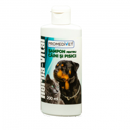 Igiena si ingrijire pisici - Sampon Herba-Vital caini si pisici, 200 ml
