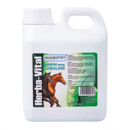 Igiena si ingrijire pisici - Sampon Herba-Vital pentru cabaline, 1 L